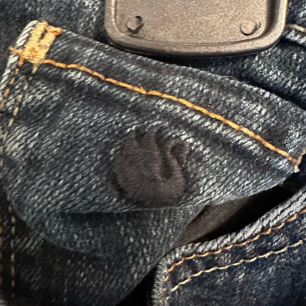 Gloria Vanderbilt Dark Blue Women's Straight Leg Jeans - Picture 3 of 6